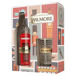 Джин Wilmore London Dry Gin 37.5% 0.7 л в коробці з келихом - мініатюра 3