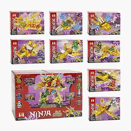 Конструктор Ninjago з фігуркою від 43 деталей (в асортименті) - мініатюра 2