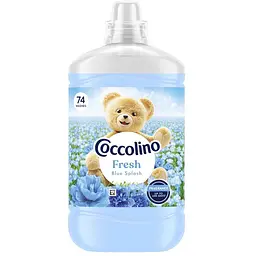 Кондиціонер для білизни Coccolino Fresh Blue Splash Свіжість та м'якість з нотами зеленого яблука, троянди та сандалу 1.702 л (8720181930621)