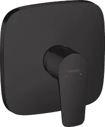 Змішувач Hansgrohe Talis E прихованого монтажу для душу Matt Black 71765670, Чорний матовий