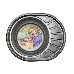 Кухонна мийка Romzha Taleyta Nova Satin RO43514, Сірий