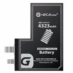 Акумулятор iPhone 14 Pro Max 4323mAh, без контролера, оригінал G+OCA PRo