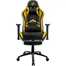 Геймерське крісло GT Racer чорне з жовтим (X-2534-F Black/Yellow)
