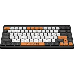Клавіатура OfficePro (SK955B) Wireless/Bluetooth Black (SK955B) - мініатюра 2