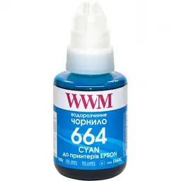 Чорнило WWM Epson L110/L210/L300 140г Cyan (E664C)