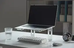 Підставка для ноутбука до 15.6" NBS-D1-01, Silver Gembird teh0023841 - мініатюра 5