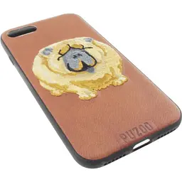 Чохол-накладка PUZOO TPU+TPU with stitchwork craft Ballon Dog iPhone 7/8/SE 2020 Brown - мініатюра 4