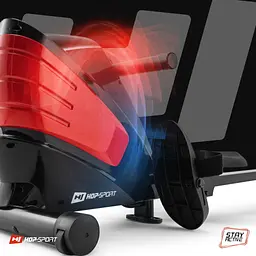 Гребний тренажер Hop-Sport HS-060R Cross червоний  - мініатюра 19