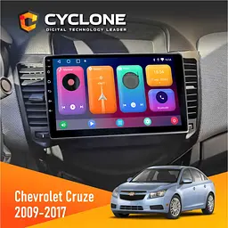 Штатна магнітола Chevrolet Cruze 2009-2018 Cyclone C9-001 2x32 CPL Cyclone (НФ-00002108)