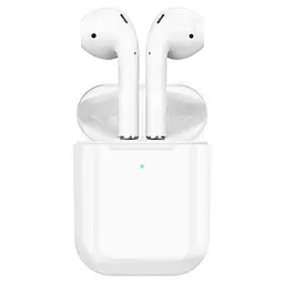 Бездротові навушники з мікрофоном Hoco EW41 Bluetooth V5.3 White (33121_2955838) - мініатюра 2