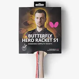 Ракетка для настільного тенісу Butterfly HERO Racket S1 Timo Boll (6251710002)