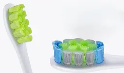 Насадка для зубної щітки Oclean Toothbrush Head for One SE Air X F1 White-Green 1шт P1S5 - мініатюра 2