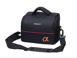 Сумка для фотоапарата Sony α протиударна з дощовиком Чорний ( IBF033BD )