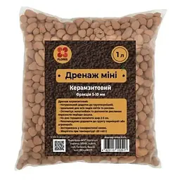 Дренаж TM Flores керамзитовий міні 1 л (drenag-mini-1l-FL)