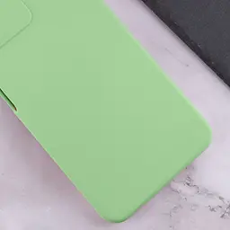 Чохол Silicone Cover Lakshmi Full Camera (AAA) для Xiaomi Redmi 13 4G / Poco M6 4G М'ятний / Mint - мініатюра 2