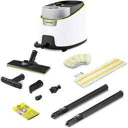 Пароочисник Karcher SC 4 Deluxe 2200 Вт 1300 мл 4 Бар білий
