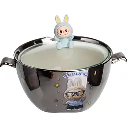 Миска для супу та локшини фарфорова LABUBU Flip 800 мл  FM-34D