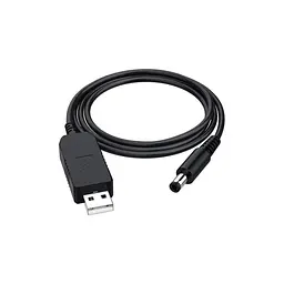 Кабель живлення USB to DC 5.5x2.1mm 12V 0.8m Armorstandart (ARM65663) - мініатюра 1
