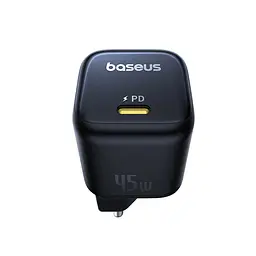 Зарядний пристрій адаптер живлення Baseus PicoGo GaN Fast Charger 1C 45 W - мініатюра 3