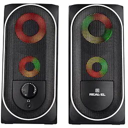 Акустична система REAL-EL S-110 USB Black - мініатюра 3