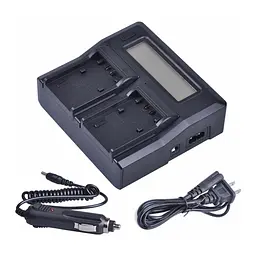Зарядне на 2 батареї (KingMa) для Canon BP-808 BP-809 BP-819 BP-827