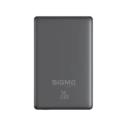 Батарея універсальна Sigma X-power SI10A7QL-MAG grey 10000mAh, Magnetic wireless 15W, PD+QC, 20W max (4827798955116)
