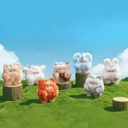 М'яка іграшка 10/10 Toys сюрприз Giggle monster Лісові пухнастики (GM9981134) - мініатюра 2
