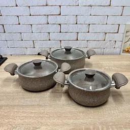Набір посуду O.M.S. Collection 3027 Brown - мініатюра 2