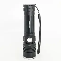 Ліхтар Quantum Solid-M 10W LED з USB + Li-ion 18650/2600mAh, box (QM-FL1020-18650/2600-CB) - мініатюра 6