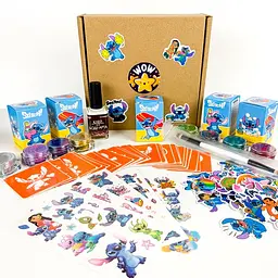 Набір для біо-тату "Wow Box Стіч" Fresh Tattoo wow-box-stich-5 для 5 дітей