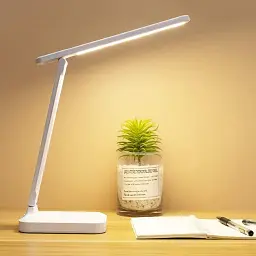 Настільна LED лампа для школяра Clover (Складана), Акумуляторна, USB порт, Сенсорна - мініатюра 4