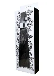 Анальна пробка Fox Tail Black 2XL сріблястого кольору - мініатюра 7