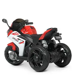 Дитячий електромобіль-мотоцикл Bambi Racer M 4622-3 до 30 кг - мініатюра 2