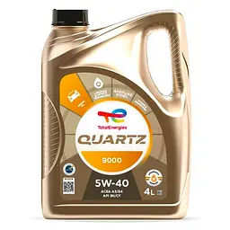 Автомобільна моторна олива TOTAL 5W-40 QUARTZ 9000 4L 173574 - мініатюра 1