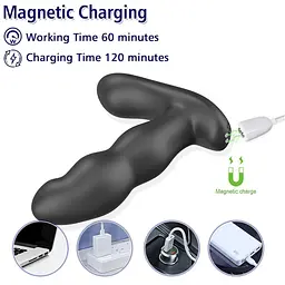 Масажер простати з вібрацією Erospace Mens Play Prostate Massager B12 - мініатюра 13