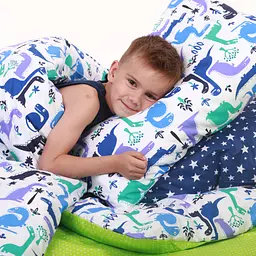 Наволочка на подушку 80х80 BLUE DINO COSAS (4822052327258) - мініатюра 5