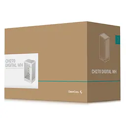 Корпус Deepcool CH270 Digital без БП White (R-CH270-WHNDM0-G-1) Б/в - мініатюра 7
