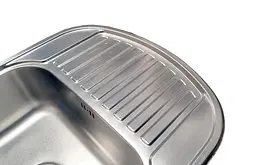 Кухонна мийка Romzha Vayorika 1.0C Textura RO43427, Сірий - мініатюра 5