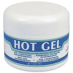Зігрівальний гель-змазка на водній основі Lubrix Hot Gel (100 мл)