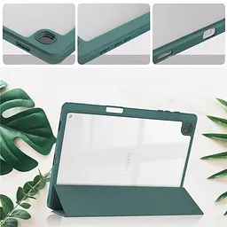 Чохол-книжка BeCover Soft Edge з кріпленням для стілусу для Samsung Galaxy Tab S6 Lite 10.4 P610/P613/P615/P619 Dark Green (708353) - мініатюра 2