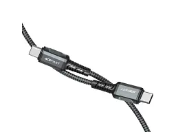 Кабель Acefast C1-03 USB Type-C to USB Type-C 1.2m Black (6974316280521)