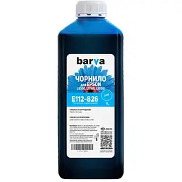Чорнило Barva Epson 112 1л cyan (E112-826)