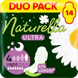 Гігієнічні прокладки Naturella Ultra Night (Розмір 4) 14 шт. (8001090585394)