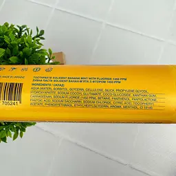 Зубна паста Solident банан-м'ята (з фтором 1450 ppm) 75 мл - мініатюра 2