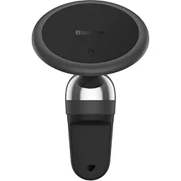 Автотримач Baseus C01 Magnetic Phone Holder Air Outlet Black [SUCC000101] [75261] - мініатюра 2