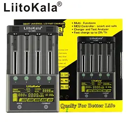 Зарядний пристрій LiitoKala Lii-500S для акумуляторів АА, ААА, 18650, 21700, 26650 Li-ion, Ni-MH, Ni-Cd, LiFePO4 (19414) - мініатюра 2