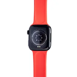 Сенсорні розумні жіночі смарт-годинник Smart Watch i7 Pro Max Red (17468) - мініатюра 4