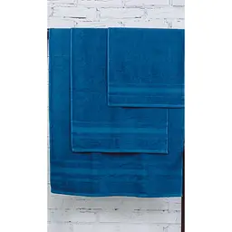 Набір банних рушників №5015 SoftNess Blueberry, 3 шт. (2200003182750) - мініатюра 2