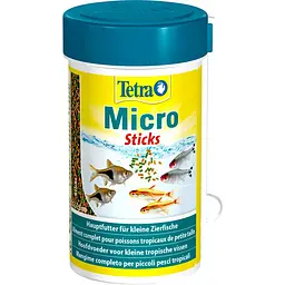 Сухий корм для дрібних акваріумних риб Tetra в паличках Micro Sticks 100 мл для всіх акваріумних риб - мініатюра 6