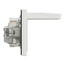 Розетка Schneider Electric ASFORA з кришкою IP44, біла (EPH3100321) - мініатюра 3